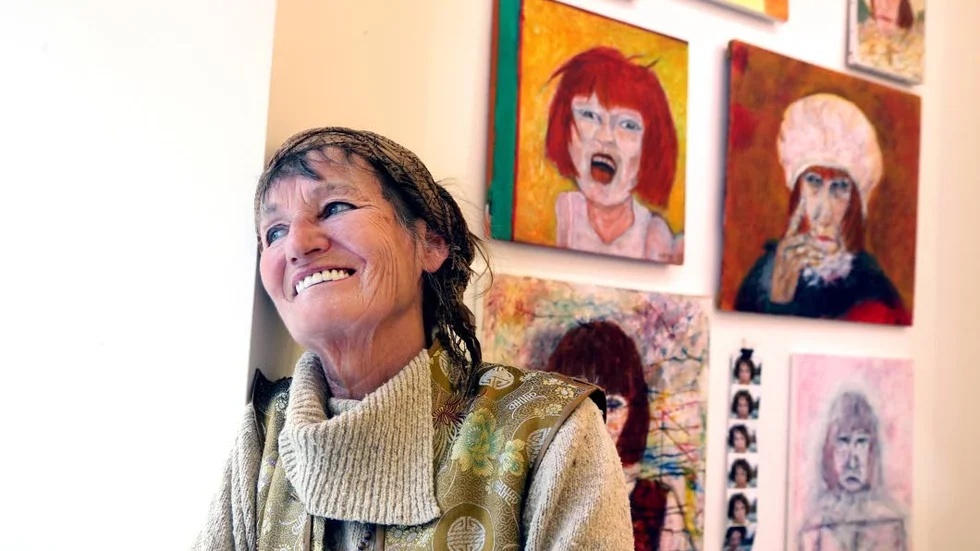 Mervi Kekarainen har vernissage på lördag på Galleri Gotland.
