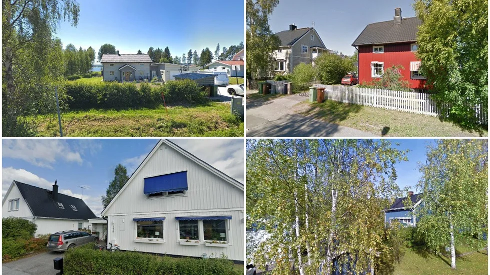 Sunderbyvägen 153, Bergsgatan 5, Stormvägen 176 och Rödhällan 11