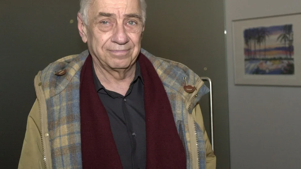 Philip Baker Hall spelade i Lars von Triers "Dogville", här fotograferad vid inspelningarna. Arkivbild.