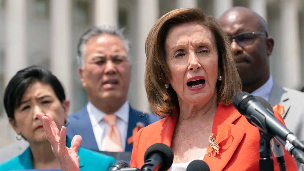 Representanthusets talman, demokraten Nancy Pelosi.