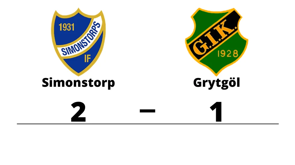 Simonstorps IF vann mot Grytgöls IK