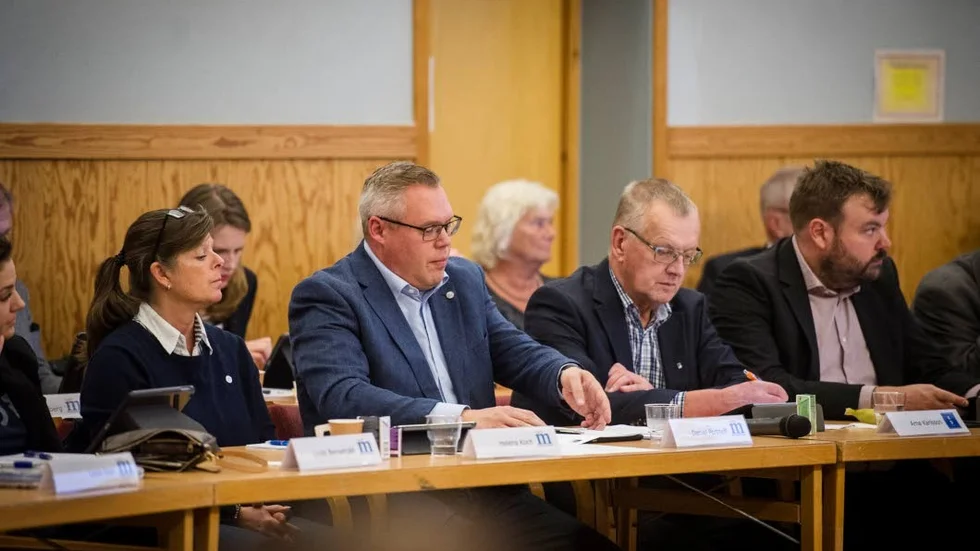 Här ses Moderaterna i Trosa vid ett kommunfullmäktigesammanträde förra året.