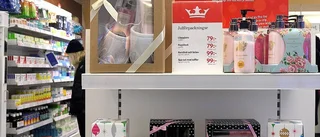 Kvinna misstänks för sminkstöld