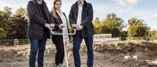 Här börjar bygget av 16 nya lägenheter