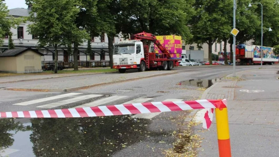 Trafiken påverkas av Eskilstna Parkfestival. Bland annat är Hamngatan avstängd.