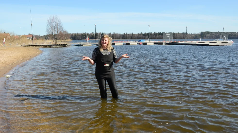 "Den senaste klimatrapporten från FN säger att våtmarker och sötvatten är avgörande att ta hand om, men som ett brev på posten måste vi stänga hela vår access till vår sjö," säger Signe Johannessen.