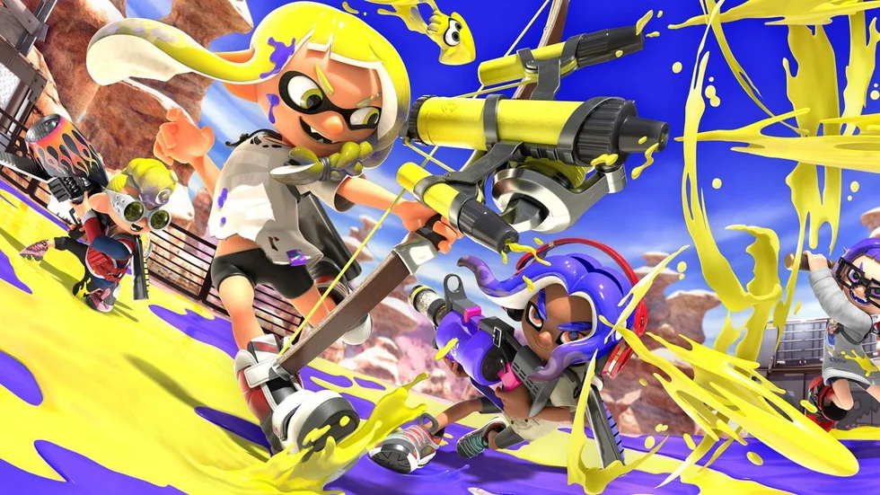 "Splatoon 3" kommer i september. Pressbild.
