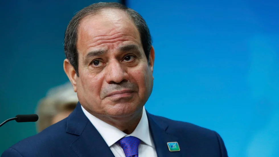 Egyptens president Abd al-Fattah al-Sisi. Arkivbild.