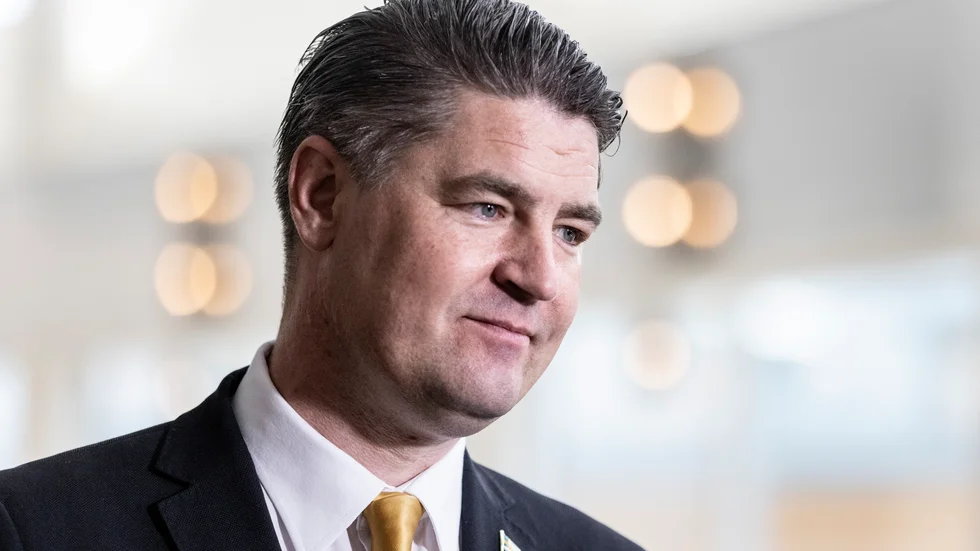 Oscar Sjöstedt, ekonomisk-politisk talesperson för Sverigedemokraterna. Arkivbild.
