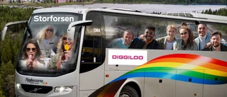 En buss kommer lastad med Mello-stjärnorna • "Jag längtar tillbaka"