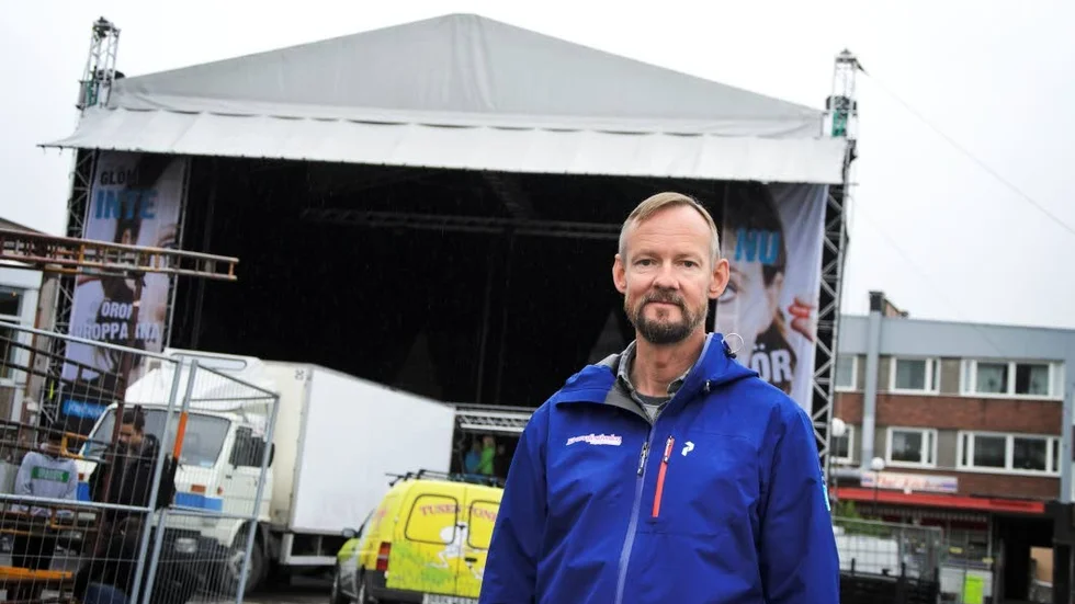FESTIVALGENERAL. Robert Gustafsson tror att kameraövervakning kan vara en lösning mot sexuella ofredanden.