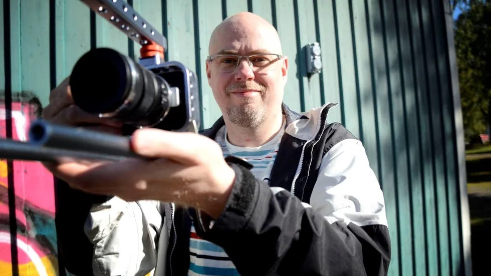Filmskapare. Flera av Daniel Lehmussaaris filmer visas på olika filmfestivaler. "Människor får gärna bli lite rädda", säger han.