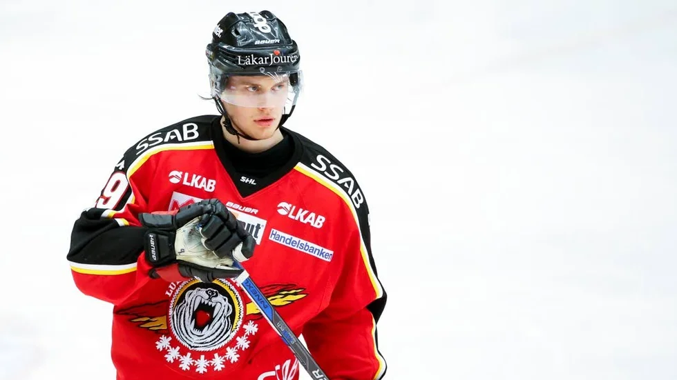 Landslagsman. Viktor Grahn finns med i Juniorkronornas trupp.