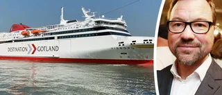 Då anländer nya färjan till Visby