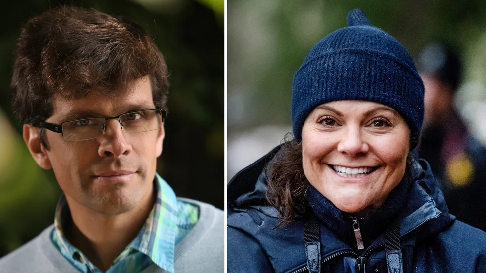 Erik Kjellström, SMHI:s professor i klimatologi, är med och arrangerar den tre dagar långa klimatkonferensen. Kronprinsessan Victoria finns på plats första dagen.