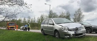 En till US efter kökrock – körfält mot centrum stängdes av