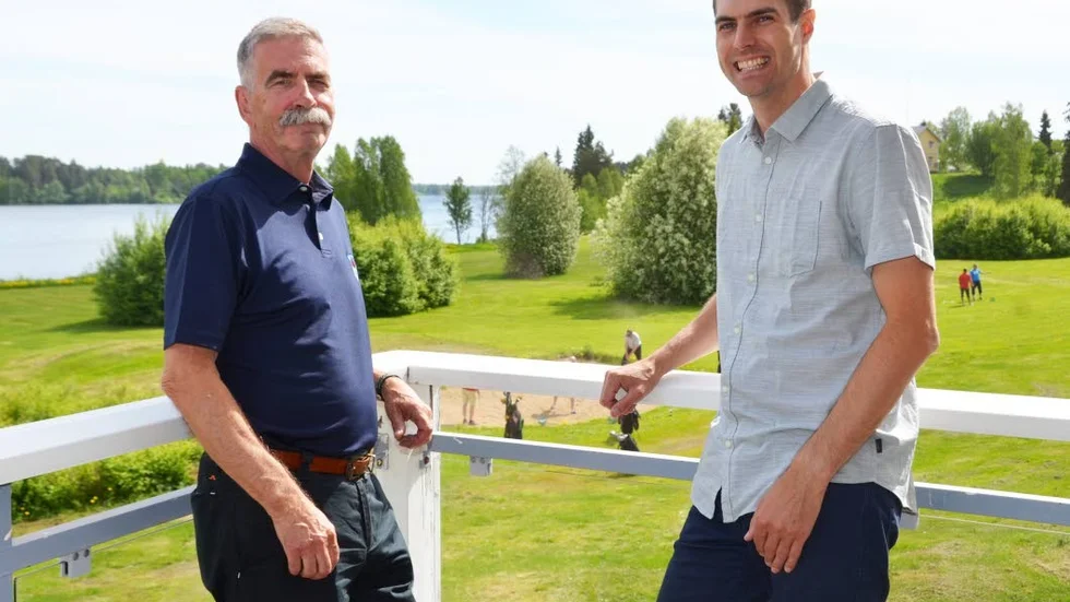 UNIKT SAMARBETE. Tommy Fahlén och Jonas Larsson om samarbetet, som de önskar utveckla vidare.