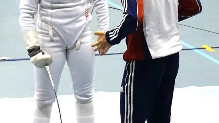EM-KLAR. Natalie Wramner med Pawel Mancewicz.