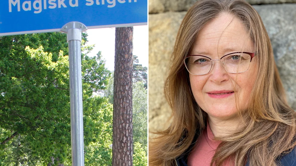 Konstnären Amalia Årfelt använder sig ofta av djurvärlden i sina motiv. Nu har hon fått i uppdrag att pryda Magiska stigen på Långberget i Strängnäs med ett verk.