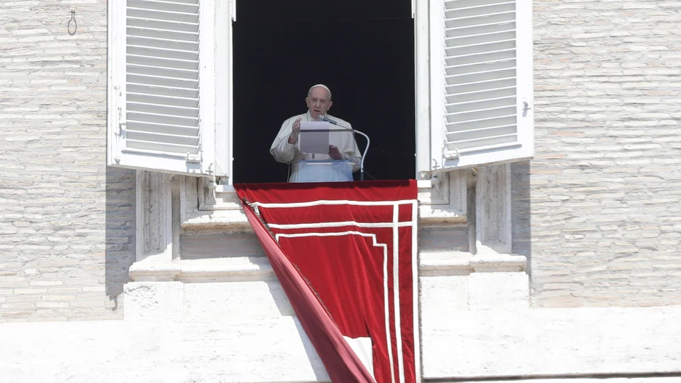 Påve Franciskus hyllade den saligförklarade Rosario Livatino i sin söndagsbön.