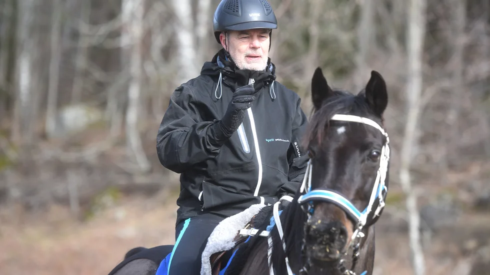 Kjell Westerback och Hadari tog hem sin klass över 120 kilometer i Kristinehamn i helgen.