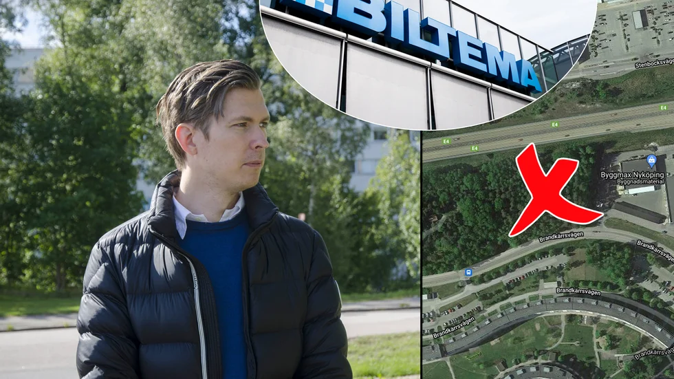 I mitten på augusti presenterade Martin Norrman, vd för Biltemas fastighetsbolag, nyheten att ett varuhus ska byggas i Nyköping. Nu är prislappen för tomten klar.