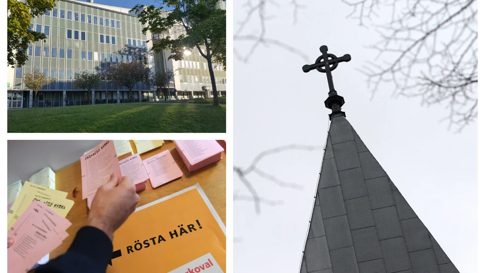 Kyrkovalet närmar sig och skribenterna vill slå ett slag för sjukhuskyrkan med flera regionala kyrkliga verksamheter.
