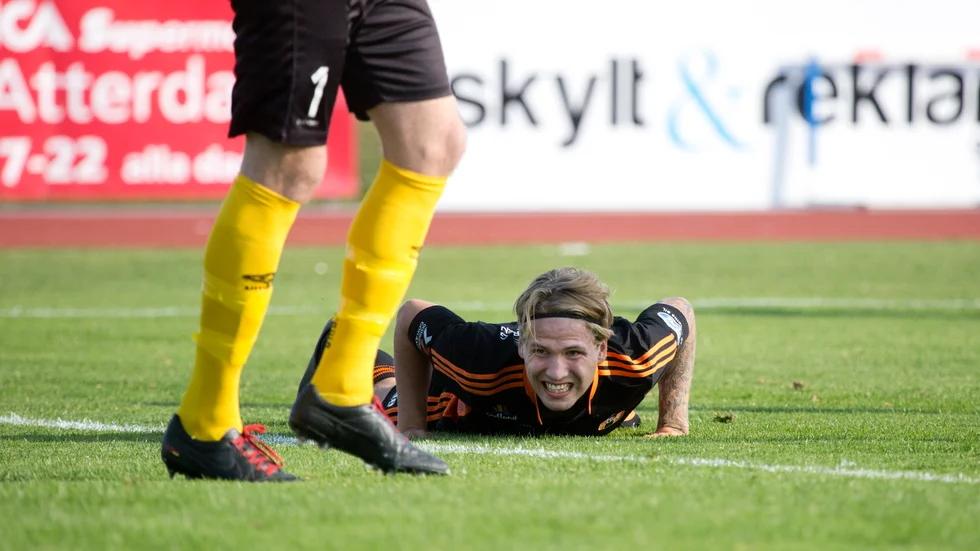 Marcus Kettler gjorde sin första match för Levide.