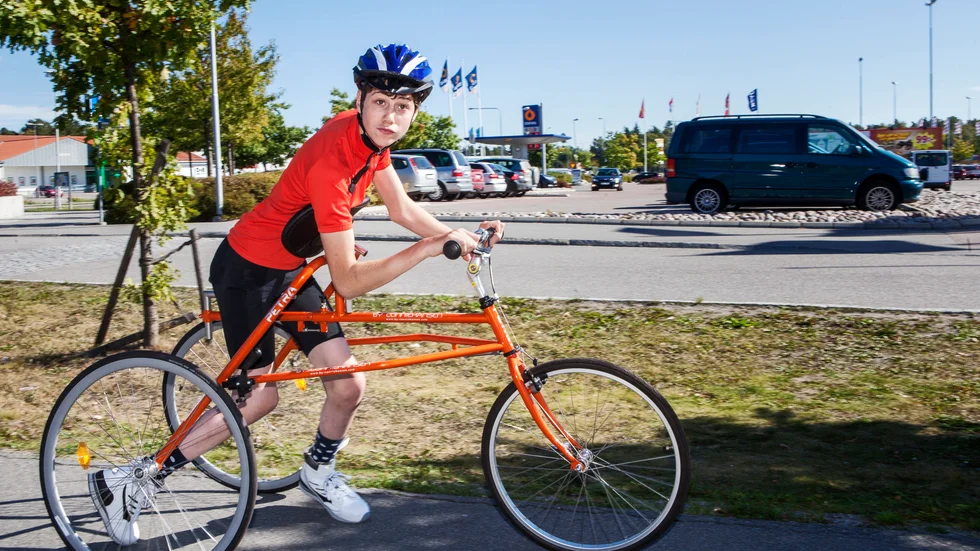 Pontus Stålfors drömmer om att ställa upp i Paralympics, en målsättning han menar försvårats sedan Uppsala kommun nekat honom personlig assistans för andra gången. Arkivbild.