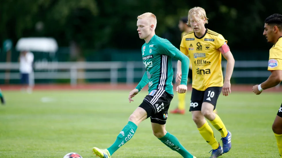 Andreas Larsson nätade mot IFK Lidingö.