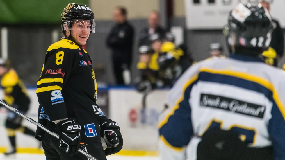 Robin Höglund, här i Vimmerbys tröja.