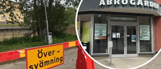 Åbrogården stängd efter översvämningen – boende utan vatten efter läcka