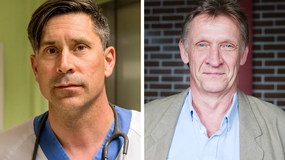 Erik Salaneck och Åke Lundkvist har hamnat i en infekterad konflikt.