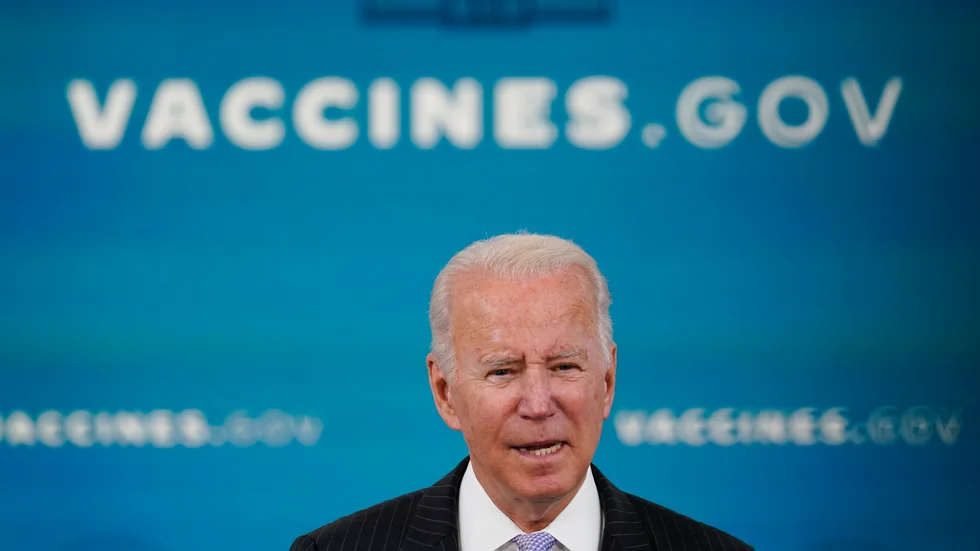 President Joe Bidens regering har gett besked om vaccinkravet för anställda.