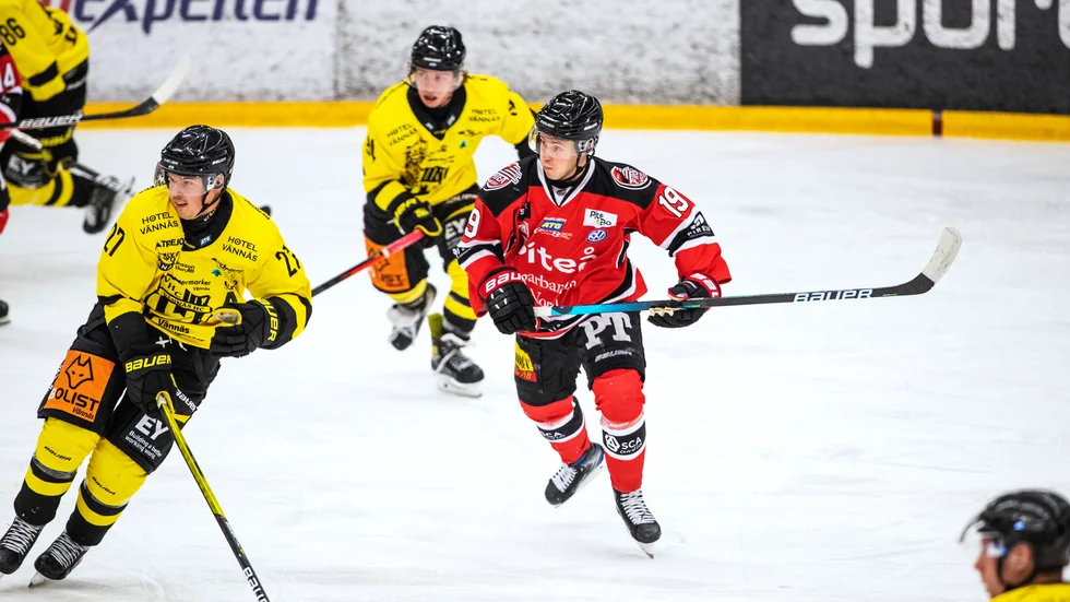 Simon Hedlund kom till Piteå från Leksand på lån förra säsongen. Nu fortsätter hockeykarriären i Tyringe. (Arkivbild)