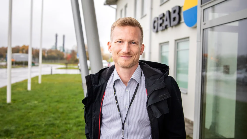 Kalle Blomberg är vd för Gotlands Elnät.
