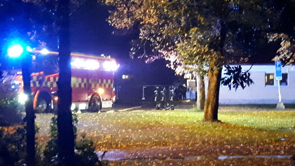 Inbrott upptäcktes efter brand på Westerlundska.