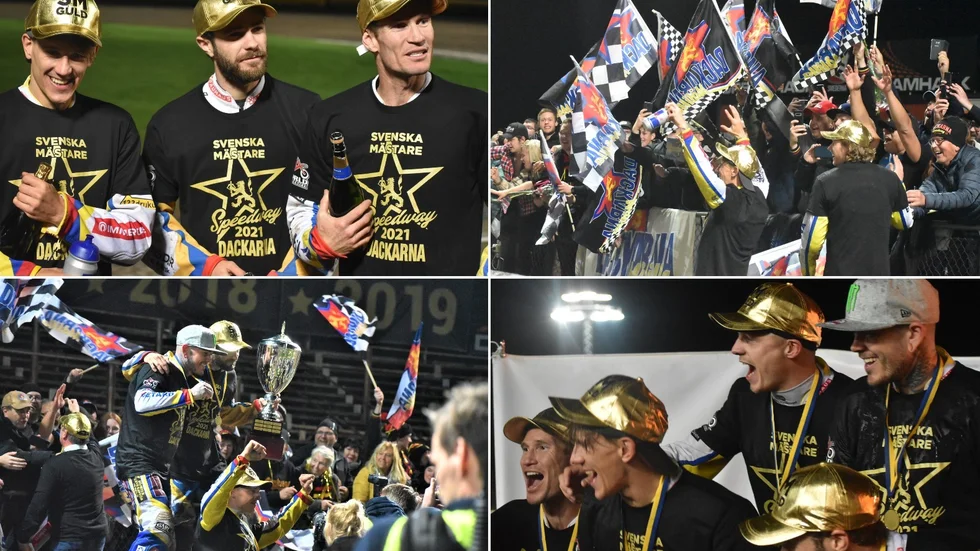 Dackarna är svenska mästare i speedway 2021!