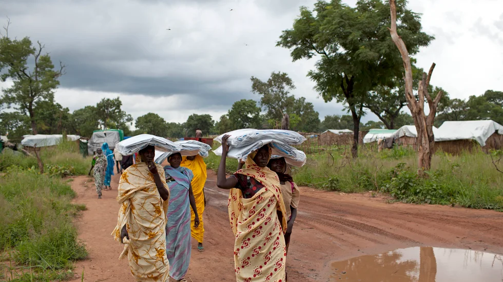 Sydsudan har drabbats av stora översvämningar som förvärrar den humanitära krisen i det redan fattiga landet, larmar FN. Arkivbild