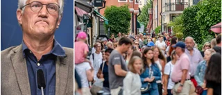 Anders Tegnell om trängseln och smittspridningen på Gotland: "Det är ett problem"