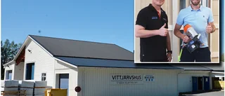 Husbyggaren Vittjärvshus satsar: "Hallen är genom solpaneler egenförsörjande på elström"