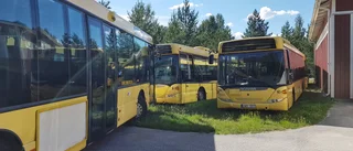 Gamla stadsbussarna på väg bort: "Förmodligen hamnar de utomlands"