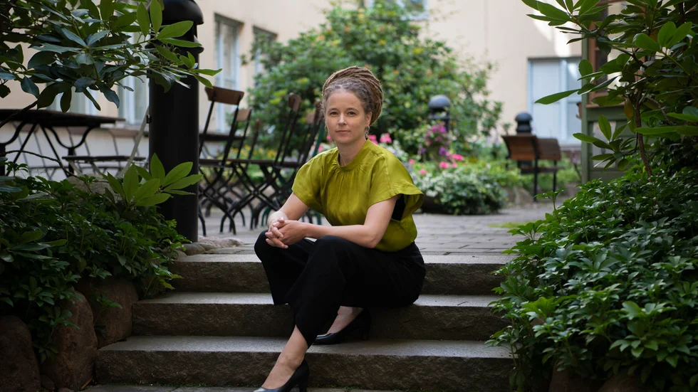 Kulturminister Amanda Lind (MP).