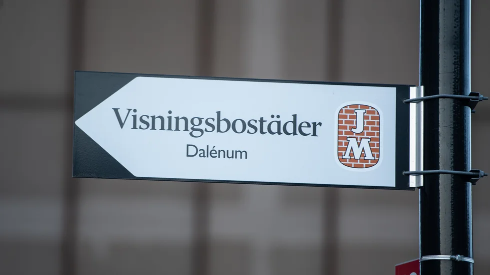 Byggbolaget JM har släppt delårssiffror. Arkivbild.