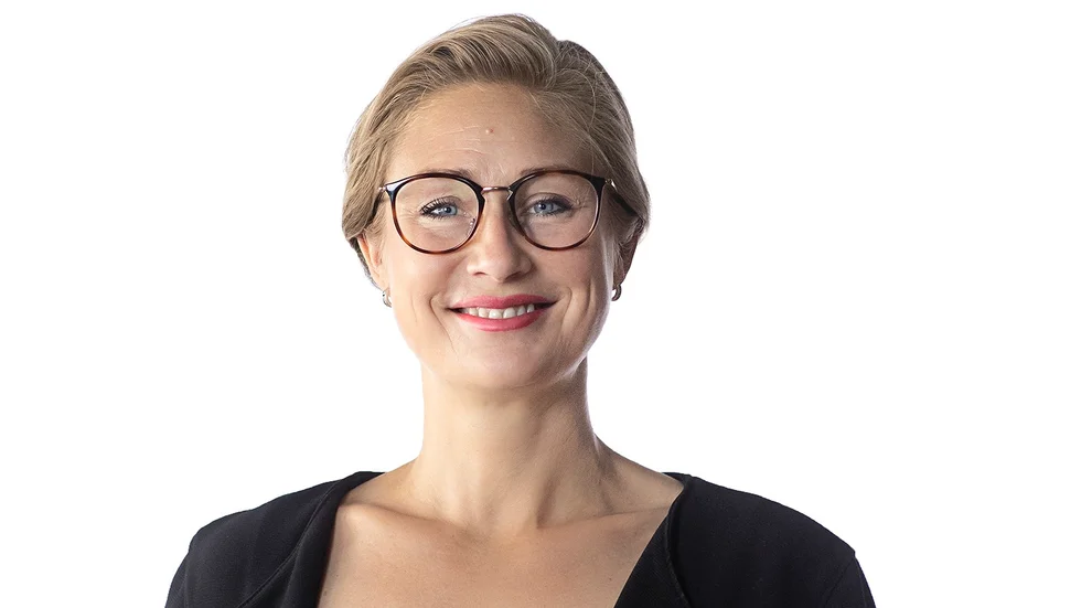 Erika Hällgren, ny försäljningschef hos Länsförsäkringar Västerbotten.