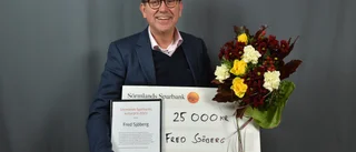 Fred Sjöberg prisas för sin kulturgärning: "Jätteviktigt att kunna erbjuda kultur"