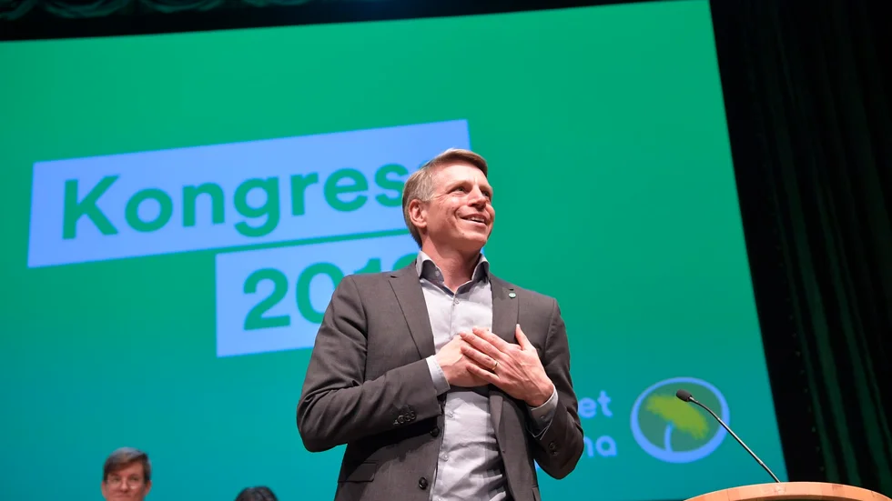 Per Bolund som Almedalstalar på söndagen symboliserar de grönas politiska mognad.