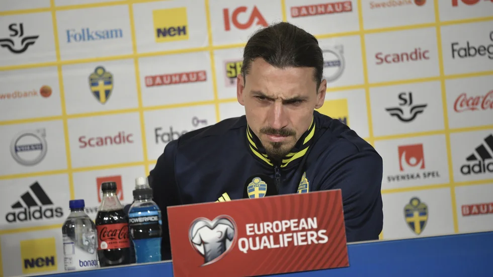 Uefa utreder Zlatan Ibrahimovic. Arkivbild.