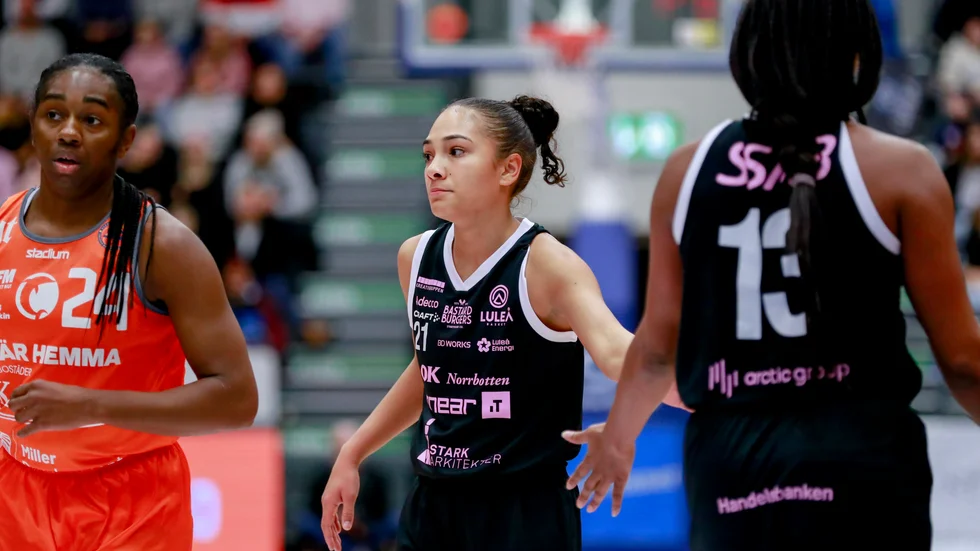 Luleå Basket, Brooke McCarty-Williams och Bria Goss.
