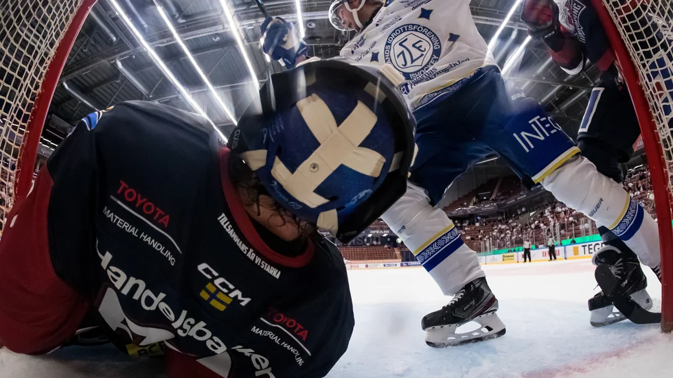 Leksand vs LHC i SHL-hockeyn.